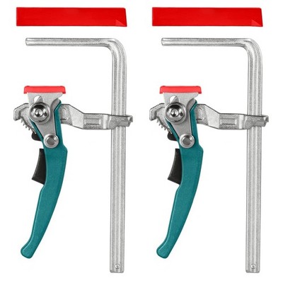 TOOLCOOL Quick Release Ratchet Track Saw Clamp Guide Rail Clamp for MFT Table...