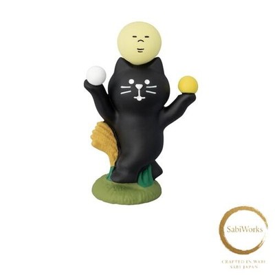 New Decor Corporation concombre Full Moon Dancing Cat Full Moon Dancing Cat