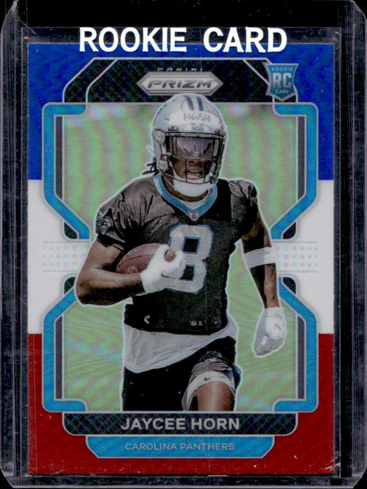 Jaycee Horn Panini Prizm #373 Red/White/Blue