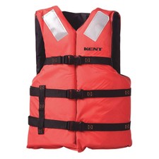 KENT SAFETY 150000-200-004-23 Life Jacket,Adult,UNIV,15.5lb,Foam,OR 59MD24