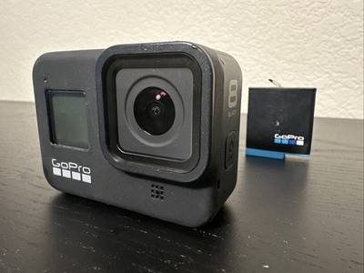 GoPro HERO 8 Black 4K UHD Action Camera & Original GoPro Battery - Fast Ship