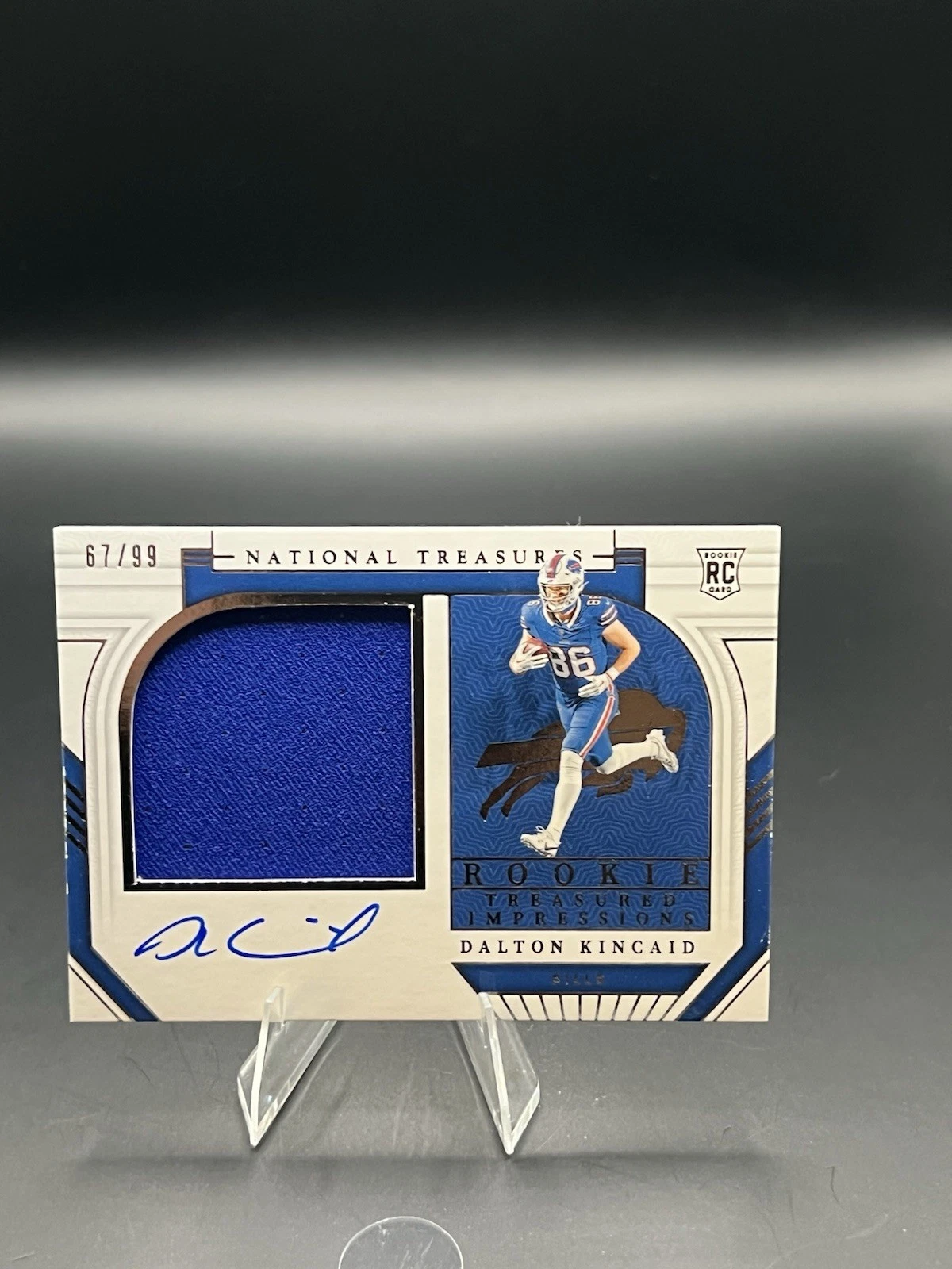 Dalton Kincaid Panini National Treasures Rookie Treasures Autographs #DKD Base