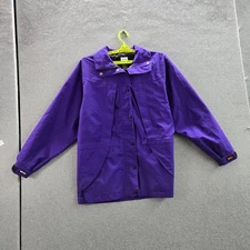 VINTAGE REI Women Jacket XL Purple Mountain Parka GORE-TEX Ski Snowboard 90s