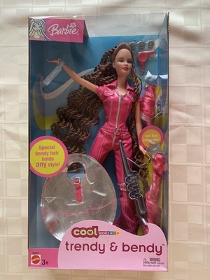 NEW 2003 Barbie Cool Lookz Trendy & Bendy Barbie Teresa African American Doll