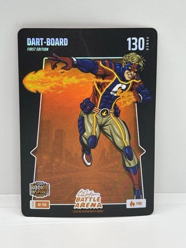 2026 Bo Jackson Battle Arena Dart Board Jaxson Dart RC BF-130 Fire Battlefoil