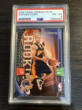 2009-10 Adrenalyn XL - Rookie Stephen Curry Rookie Card PSA 8. rookie card picture