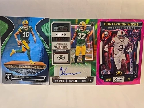 ​PACKERS MEGA LOT 56ct-NO BASE! Auto /299 /199 /565 - Reed/Doubs/WatsonRCS/Love