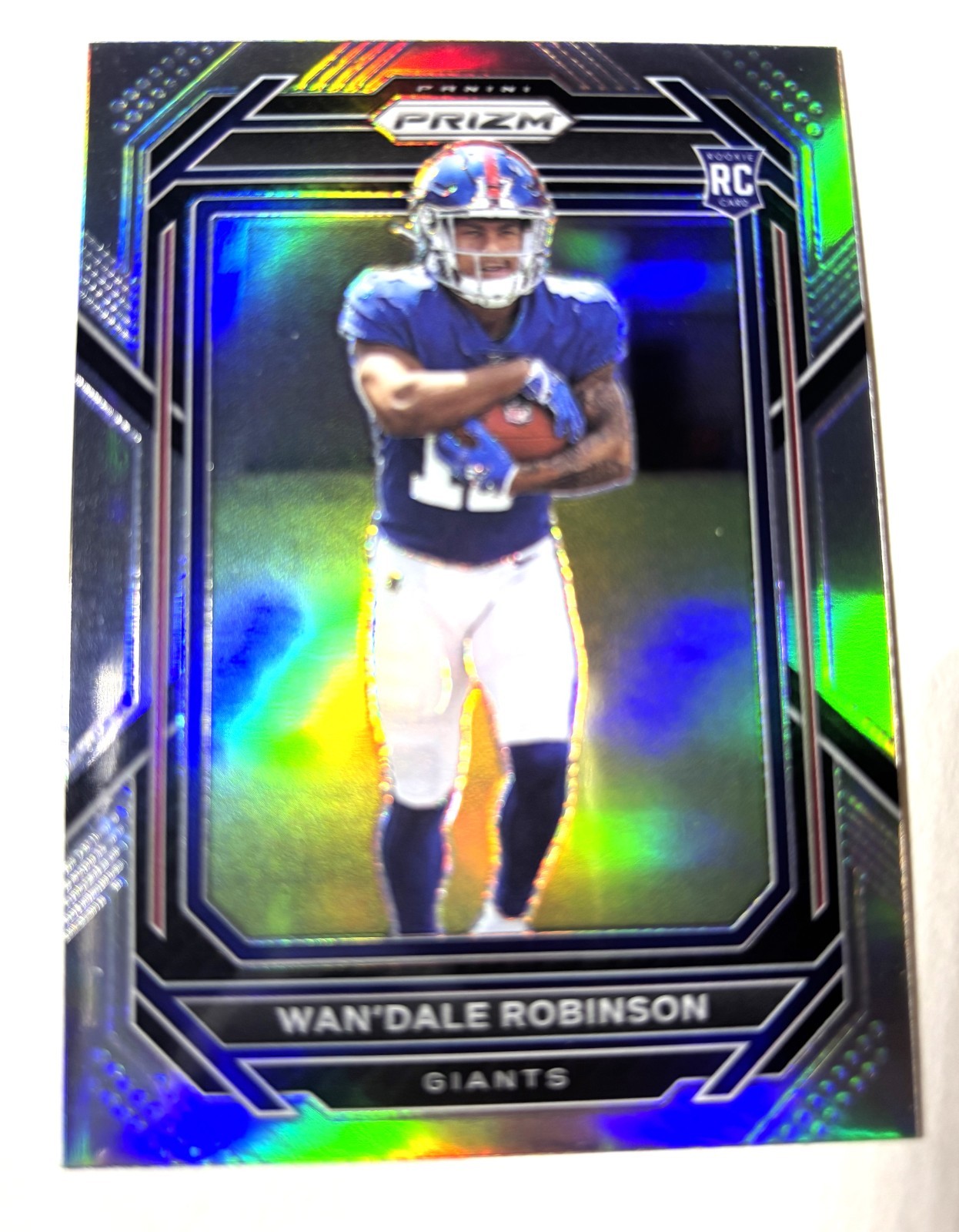 2022 Panini Prizm Wan'Dale Robinson Silver Prizm Rookie RC #315 Giants