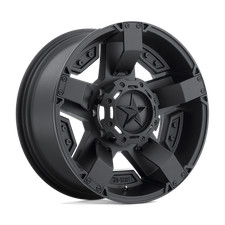 18x9 Xd Wheels Xd811 Rockstar Ii Matte Black Rims 6x139.7 Et0 1pc