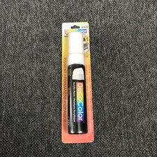 NEW DecoColor, Acrylic Paint Marker White Jumbo Wide Point Bright Sign Pen