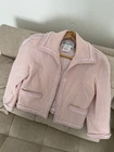 Giacca blazer CHANEL tweed donna vintage autentica lana rosa anni 2000 taglia 36