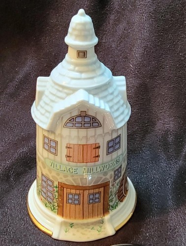 RARE LENOX VILLAGE BELL(s) Hall Farms Parrish School PO Cottage Depot Mill Store - Picture 6 of 18