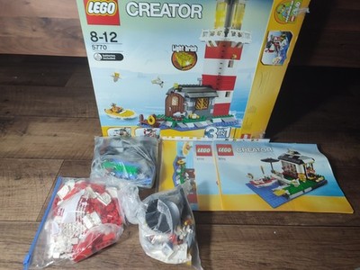 LEGO Creator 5770 Lighthouse Island Set Mit Anleitungen Minifigur OVP   Versand