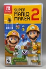 Super Mario Maker 2 - Nintendo Switch - CIB Case + Game Cartridge, Tested, VG