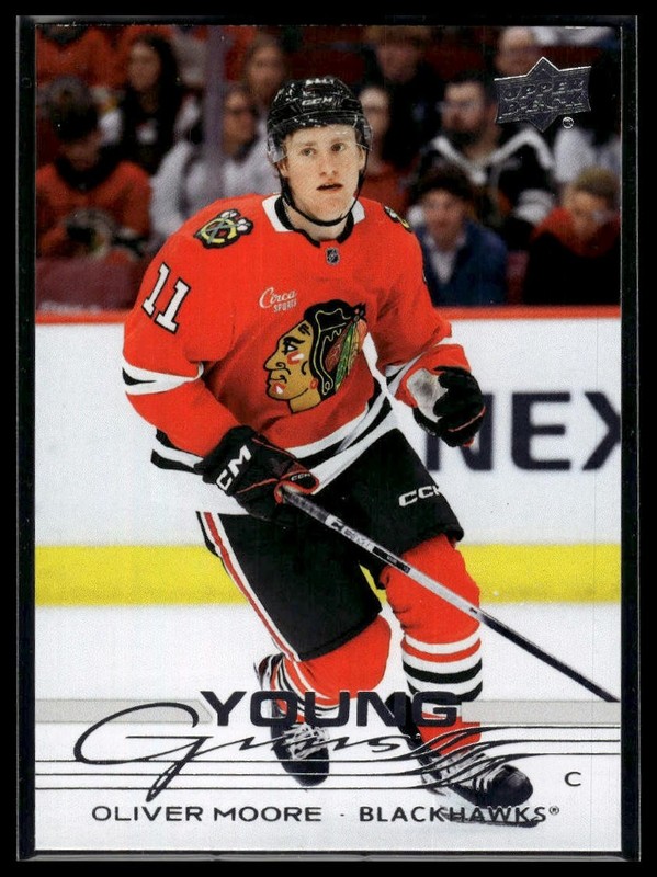 2025-26 Upper Deck #216 Oliver Moore Rookie Rookie