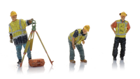 Artitec 5870038 - 1:87: Gleisarbeiter Mit Theodolit Ab 1990 - Neu + Ovp