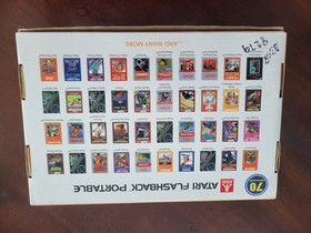 Atari Flashback Portable Black Handheld Console 70 Built in Games Open Box WORKS