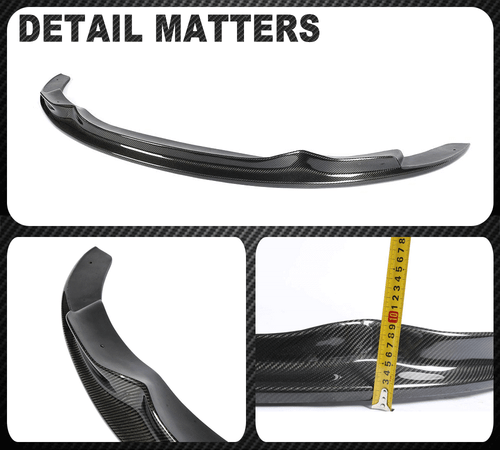 Carbon Front Diffusor Spoilerlippe für BMW 3er E92 M-Paket 08-11 Spoilerschwert - Bild 12 von 12