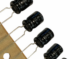 5 PCS NIPPON AL CAPACITOR 220UF 220MF 16V RADIAL 8x11.5 CAP REPLACING 16V 10V 