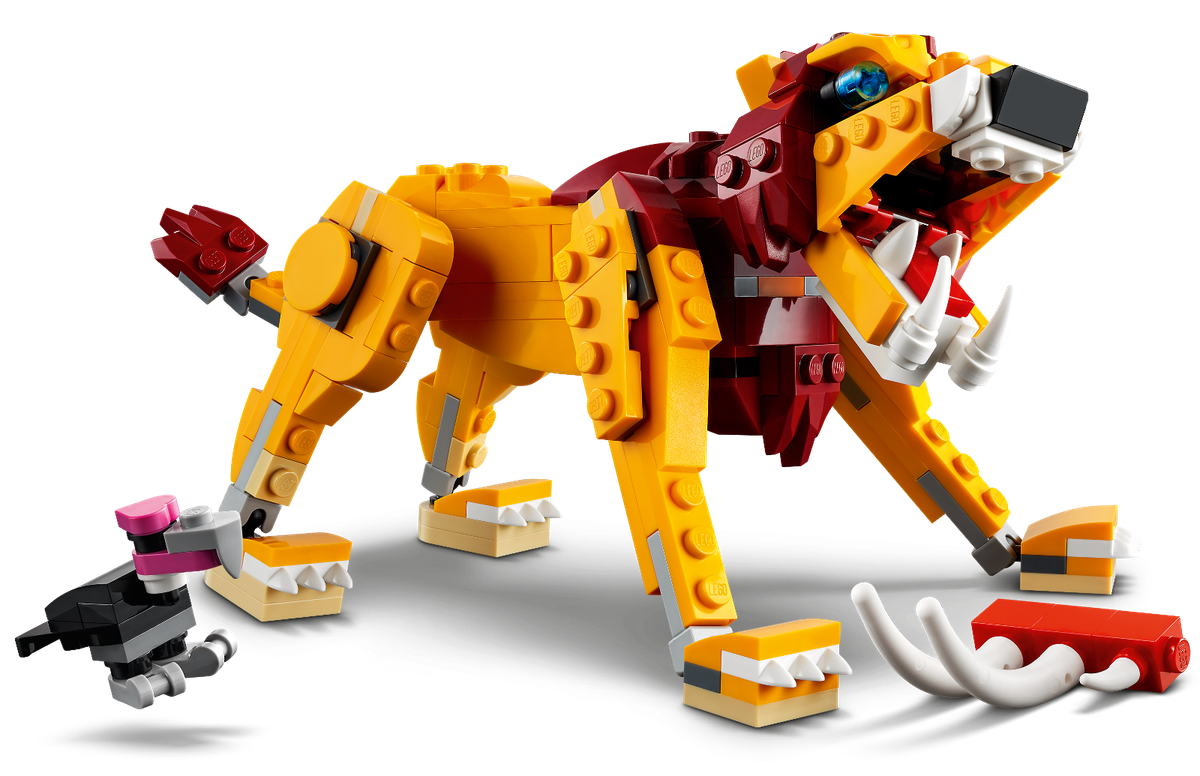 sug＊ LEGO Creator 3in1 Wild Lion 31112 Building Kit (224 Pieces