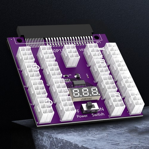 Adattatore per scheda server modulo di alimentazione display LED PCI-E a 6 pin a - Photo 4/9