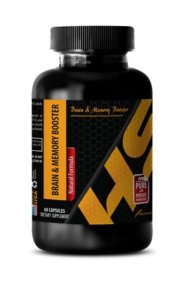 memory improving pills - Brain & Memory Booster Complex - 1 Bottle 60 Capsules