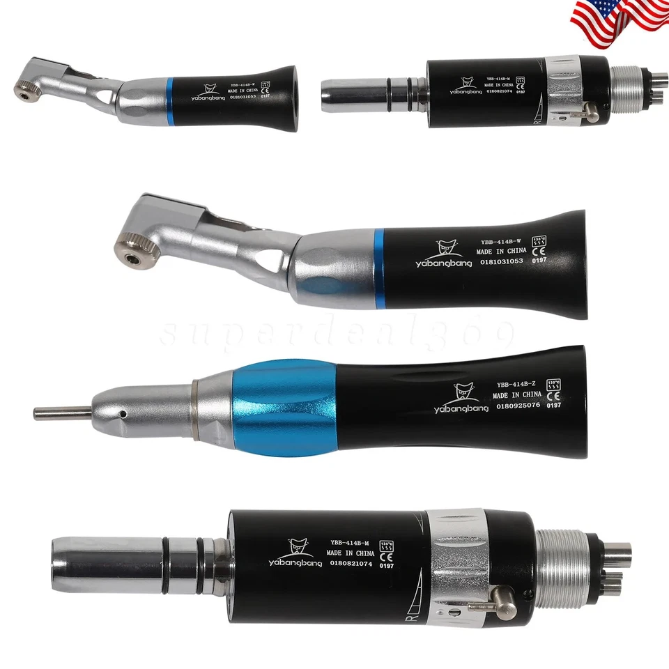 Pieza de mano dental de baja velocidad lenta estilo NSK 4 H motor de aire recto contra ángulo ns Foto 2 de 4