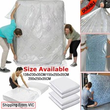 K/Q/D/S Bed Mattress Storage Bag Waterproof Moving Cover Heavy Duty Protector