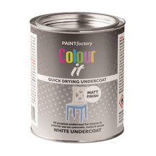 All Purpose Interior Exterior Use Quick Dry High Build Non Drip Paint Tin 300ml