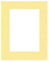 Passepartout 40X40 Cm - 30X30 Cm Giallo