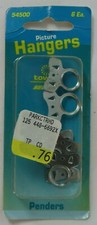 O Ring Picture Hangers 54500 Penders Tower Mfg Pack of 6