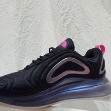 Nike Air Max 720 SE Black Laser Fuchsia- Size 7