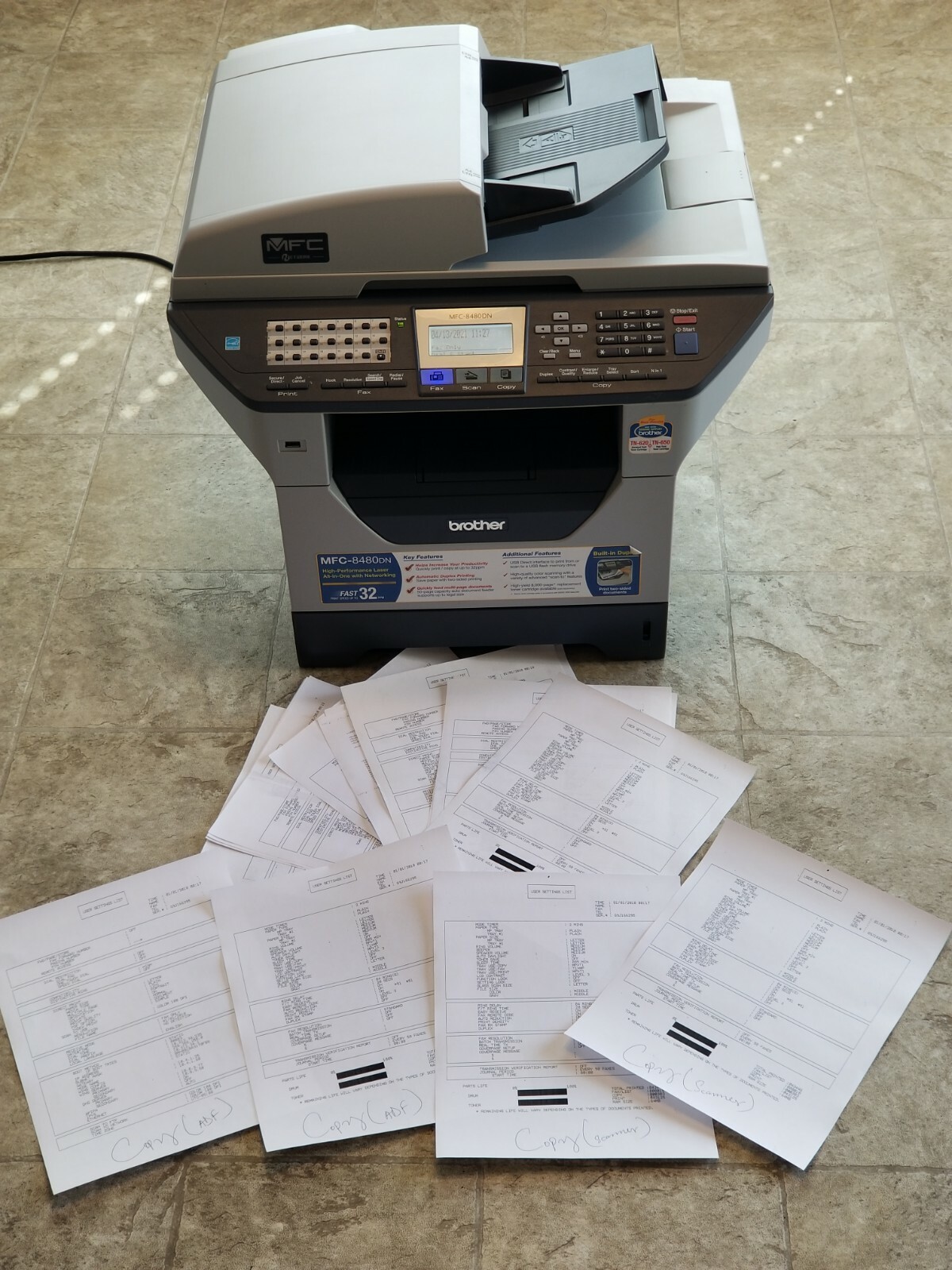 mfc 8480dn wireless setup