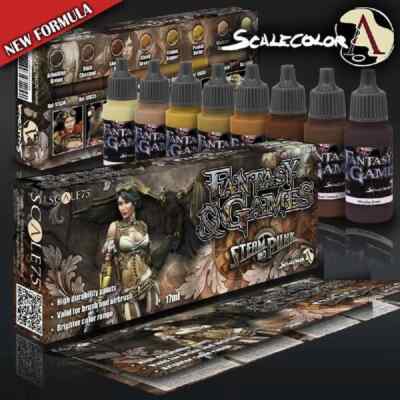 Steam and Punk Set - Scale 75 - Color Set Acrylic Paint (8x17ml)