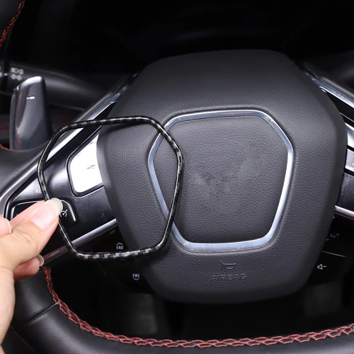 Cubierta interior de fibra de carbono ABS para consola central para Corvette C8 2020-2025 - Imagen 33 de 131