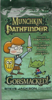 MUNCHKIN PATHFINDER - GOBSMACKED! BOOSTER EXPANSION - New (S)