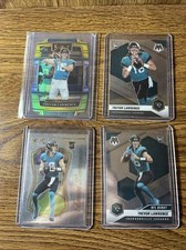 Trevor Lawrence Rookie Card Lot of 4 RC Football Cards