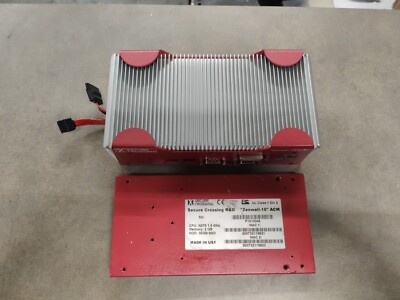 Used Secure Crossing N270 Zenwall 10 ACM Industrial Computer PC *NO DRIVE*