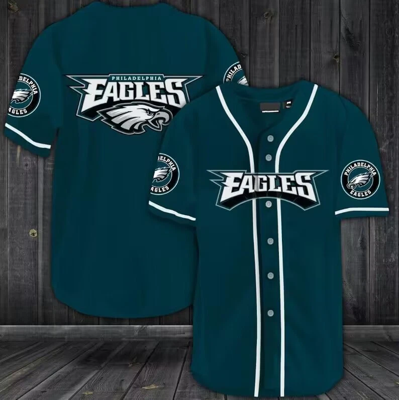 Philadelphia eagles baseball jersey sale