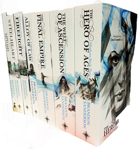 Mistborn & Reckoners Series Brandon Sanderson 7 Books Collection Set PB NEW