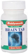 Baidyanath Brain Tab 50 Tablets Memory Power & Concentration Supplement