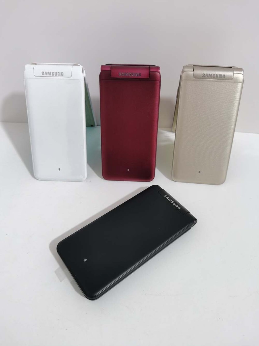 (Unlocked) Samsung Galaxy Folder SM-G1600 Dual Sim 16GB Android Smartphone