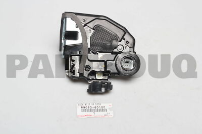 6906060100 Genuine Toyota LOCK ASSY, REAR DOOR W/MOTOR, LH 69060