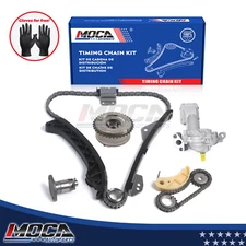 Timing Chain Kit W/ Exhaust VVT Oil Pump for Matrix Corolla Scion xD Pontiac 1.8