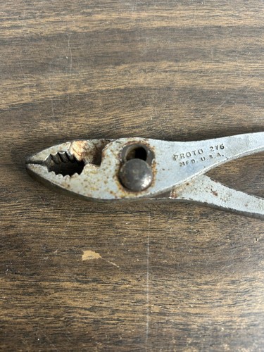 Proto Slip-Joint Pliers 276 Length 6 Inch Vintage Made in USA - Picture 2 of 6