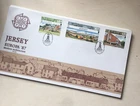 Jersey FDC First Day Cover 1987 Europa ‘87 Modern Architecture Unaddressed