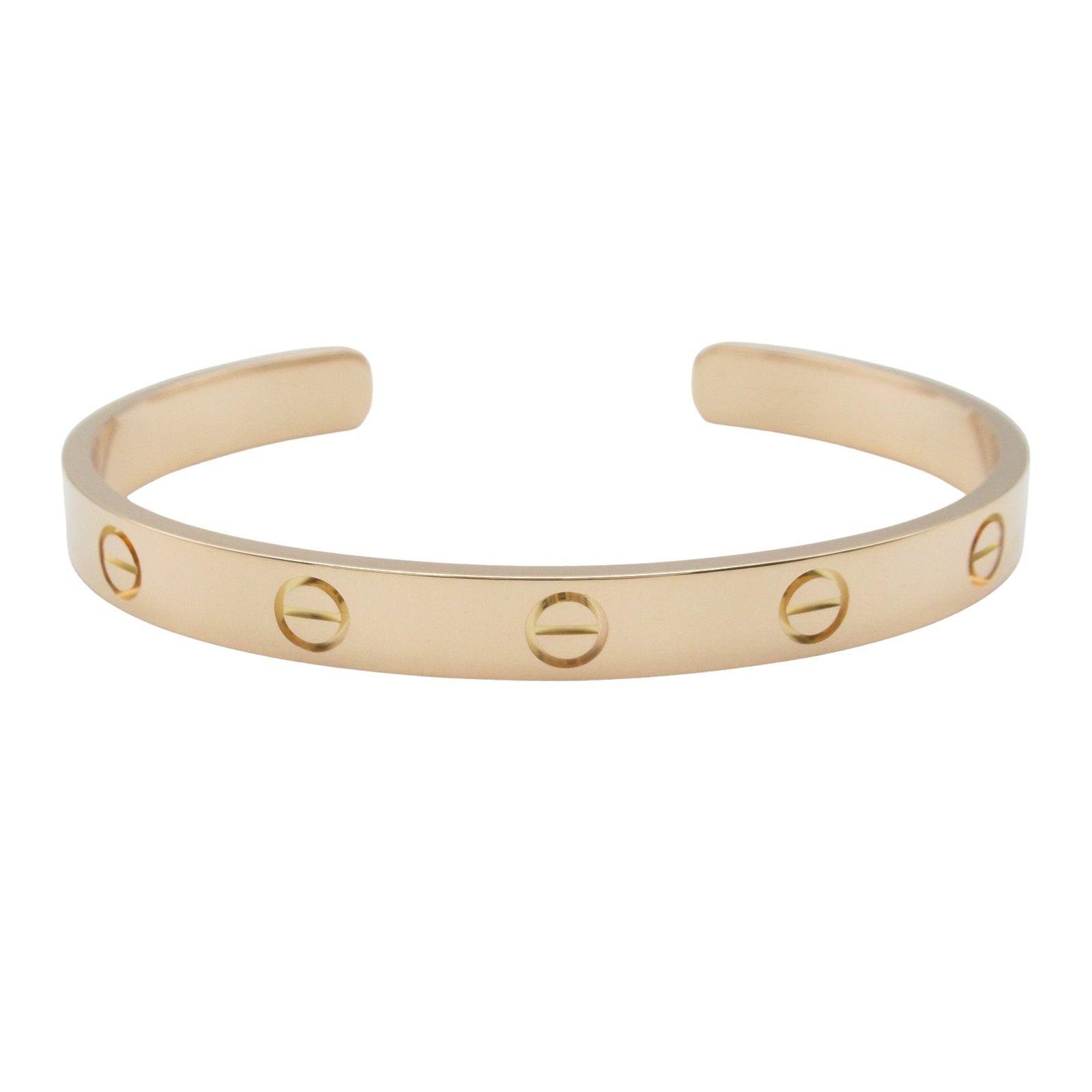 Cartier Open Love 18K Gold Bracelet Size 15 for Men-image
