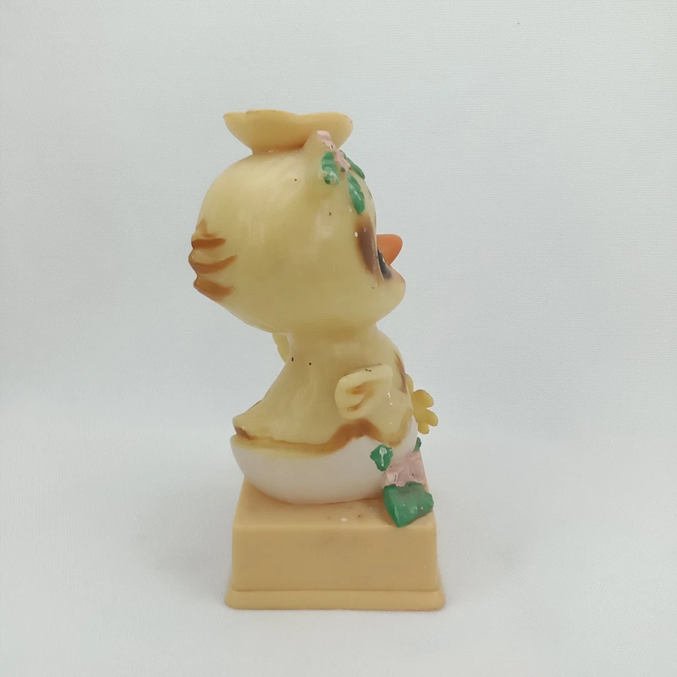 Vintage Cake Topper Wilton Sugar Plum Party Favor Happy Birthday Chick 1970s - Image 4 of 4