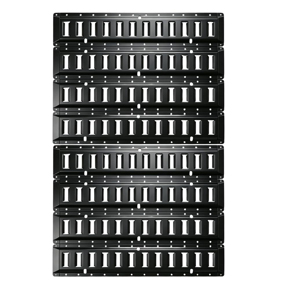 8 Pack 2FT E Track Trailer Tie Down Rail Kit Heavy Duty Thickened Steel