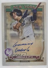 2020 Topps Gypsy Queen GQ Logo Swap Variation 9/99 Gio Urshela #GQA-GU Auto f2s
